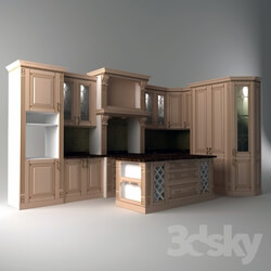 Kitchen - Kitchen patinated 