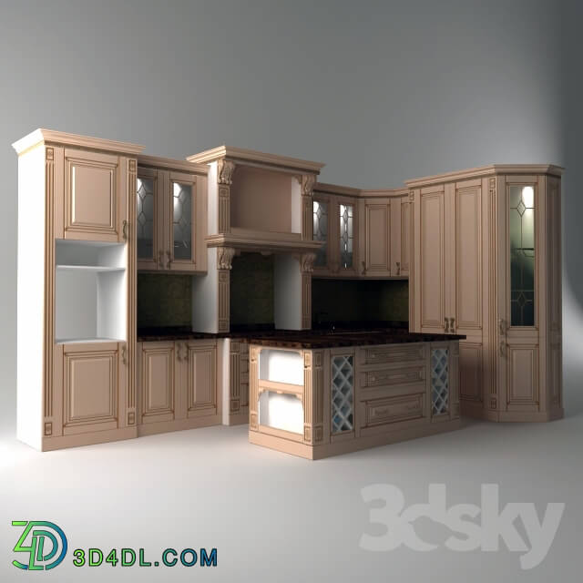 Kitchen - Kitchen patinated