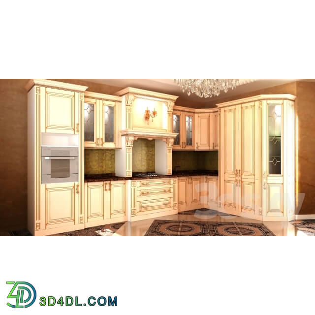 Kitchen - Kitchen patinated