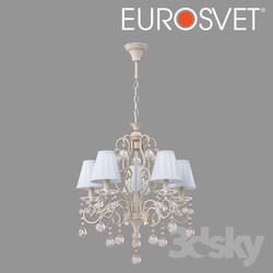 Ceiling light - OM Chandelier with crystal Eurosvet 12075_5 Ivin 