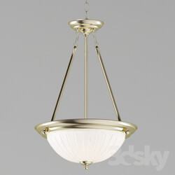 Ceiling light - Filament Design Lenor 3-Light Polish Brass Incandescent Ceiling Pendant 