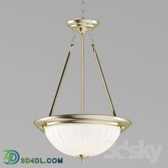 Ceiling light - Filament Design Lenor 3-Light Polish Brass Incandescent Ceiling Pendant