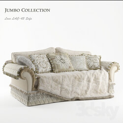 Sofa - Jumbo Collection Promenade Lace LAC-43 3-seat sofa 