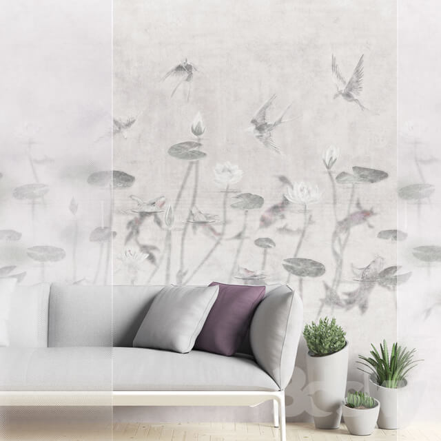 Wall covering - factura _ HANAMI LIGHT