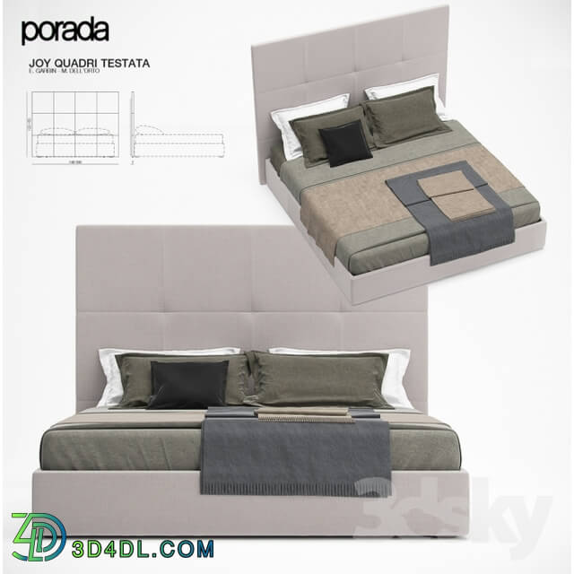 Bed - Porada _ Joy quadri