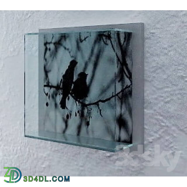 Frame - Design of glass paintings