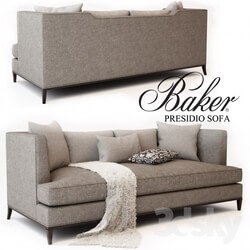 Sofa - BAKER PRESIDIO SOFA No. 6729S 