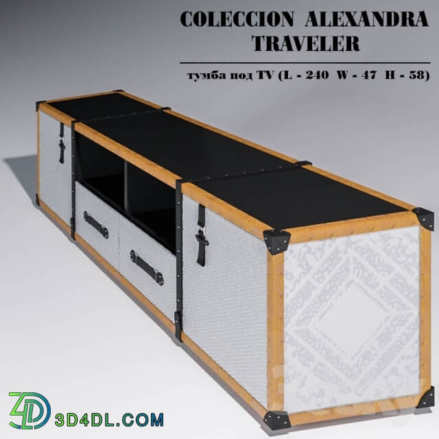 Sideboard _ Chest of drawer - Stand TV Coleccion Alexandra