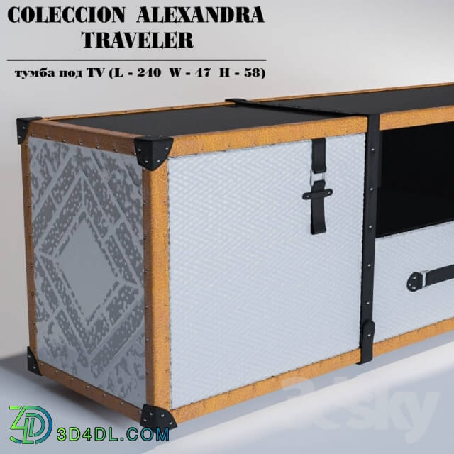 Sideboard _ Chest of drawer - Stand TV Coleccion Alexandra