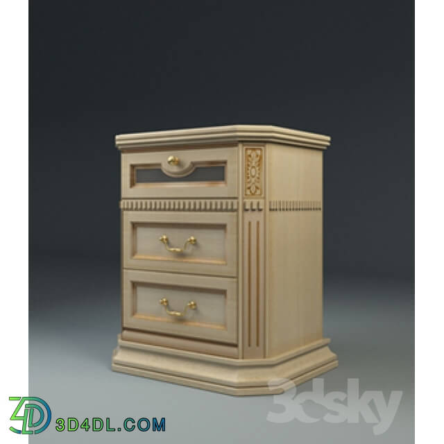 Sideboard _ Chest of drawer - night table Bristol_ bright