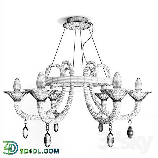 Ceiling light - Chandelier De majo 8080K6