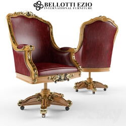 Arm chair - Ezio Bellotti armchair on wheels 