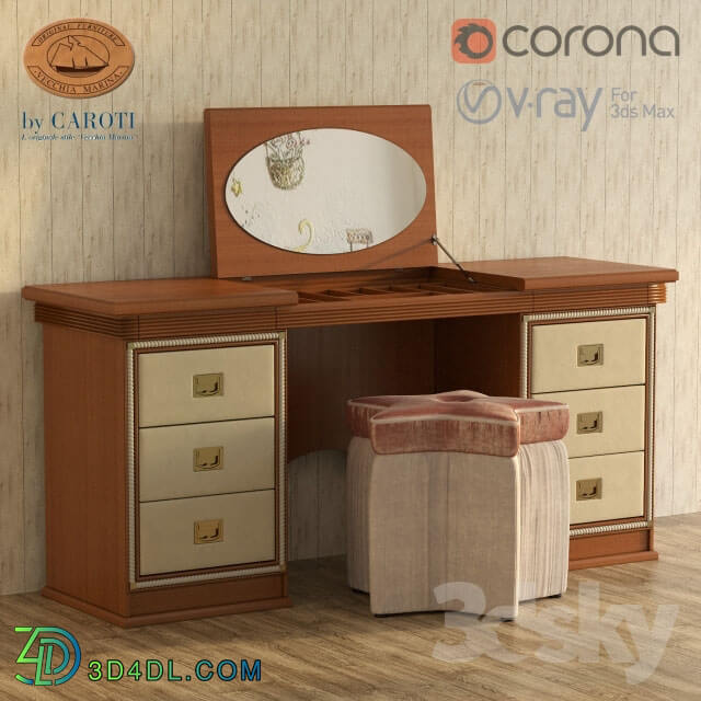 Other - Dressing table and poof Caroti Stella Marina