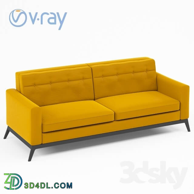 Sofa - TrueModern Luna Sofa