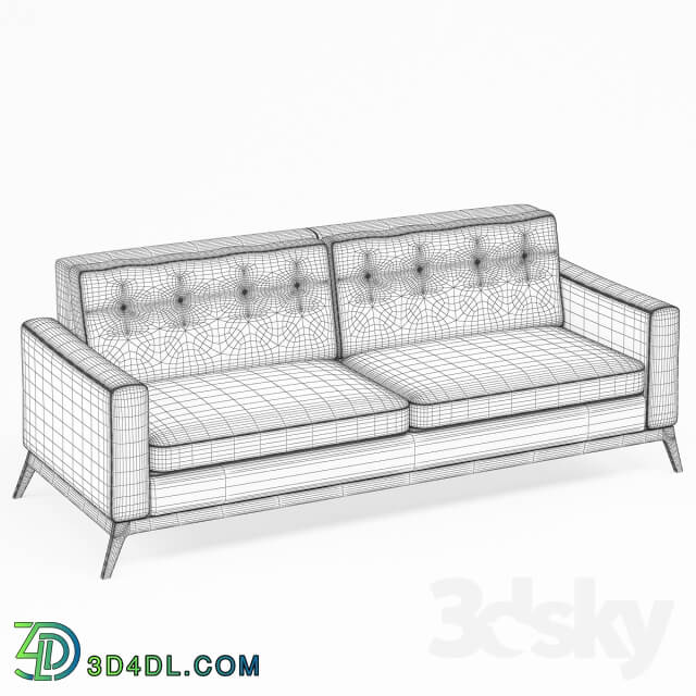 Sofa - TrueModern Luna Sofa