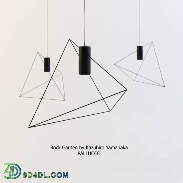 Ceiling light - Rock garden by Kazuhiro Yamanaka