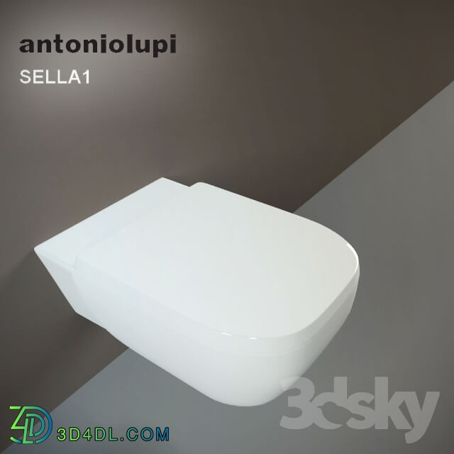 Toilet and Bidet - antoniolupi sella 1