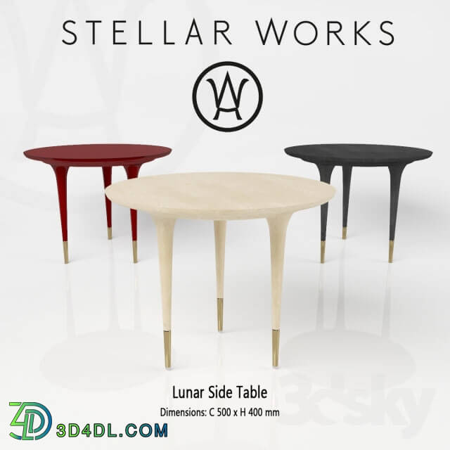 Table - Stellar Works Lunar Side Table