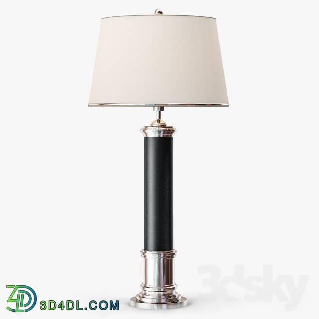 Table lamp - Frederick Cooper Leather Column Table Lamp