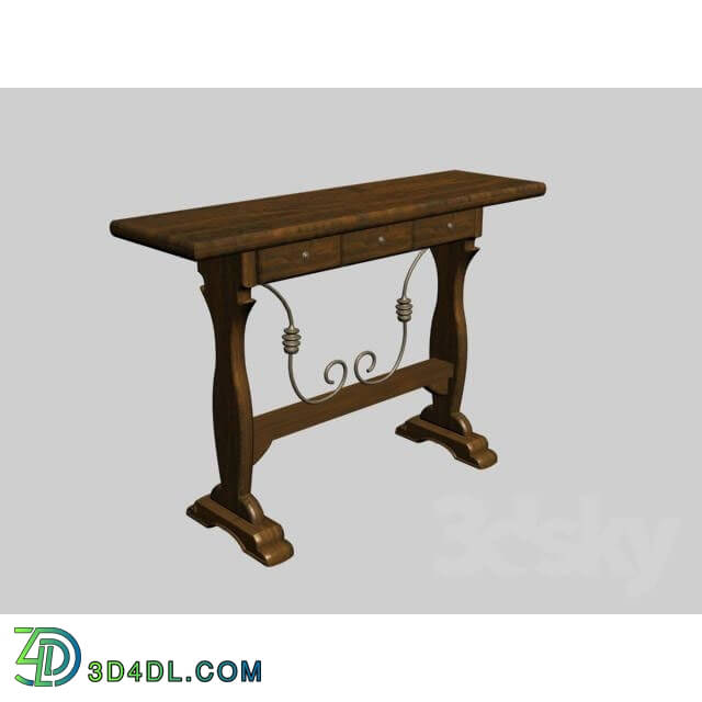 Table - Console table with hammering