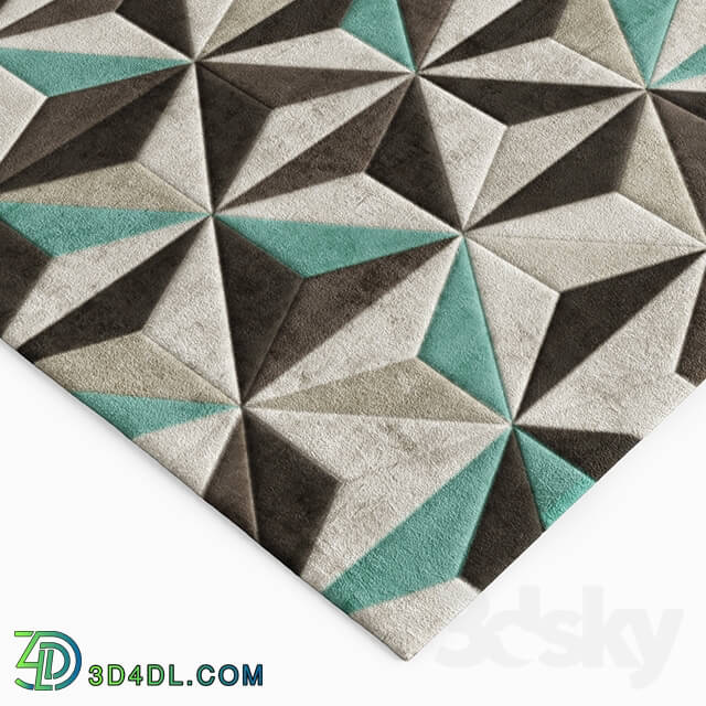 Carpets - Scorpio Teal Rug