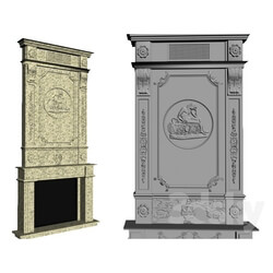 Fireplace - Kamin_x3d_02 