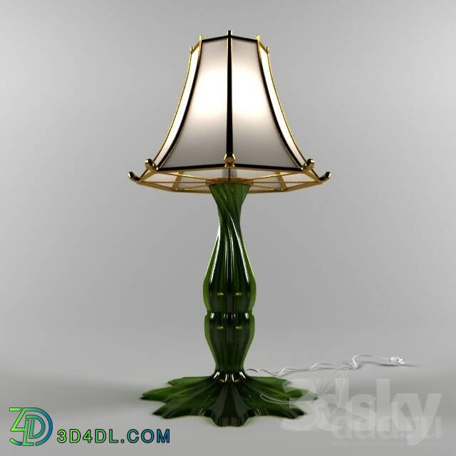 Table lamp - jade lamp