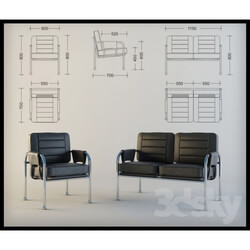 Office furniture - Upholstered furniture D_LineStyle Twist 