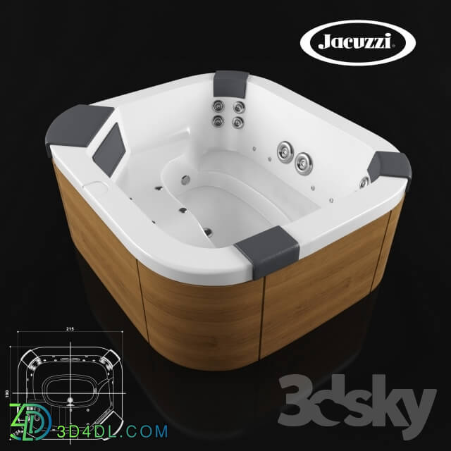 Bathtub - Delos pro jacuzzi