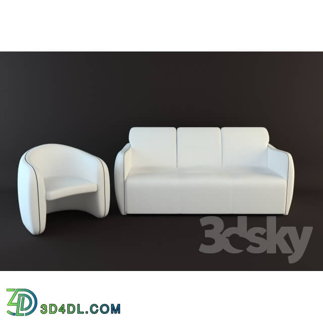 Sofa - Sofa and armchair Mobel _ Zeit Corsica