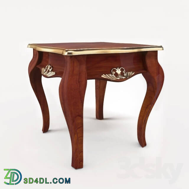 Table - Imperial Court End Table Radiant Chestnut