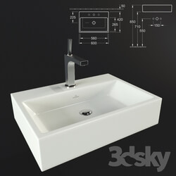 Wash basin - Villeroy _amp_ Boch washbasin Memento 
