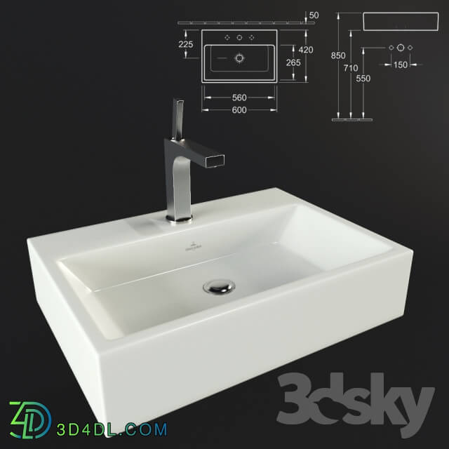 Wash basin - Villeroy _amp_ Boch washbasin Memento