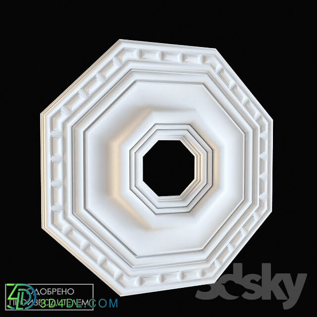 Decorative plaster - Socket