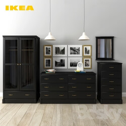 Wardrobe _ Display cabinets - A set of furniture IKEA Undredal_ Soknedal_ Poffare_ virserum 