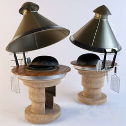 Other architectural elements - Oven-barbecue Palazzetti Bahama 