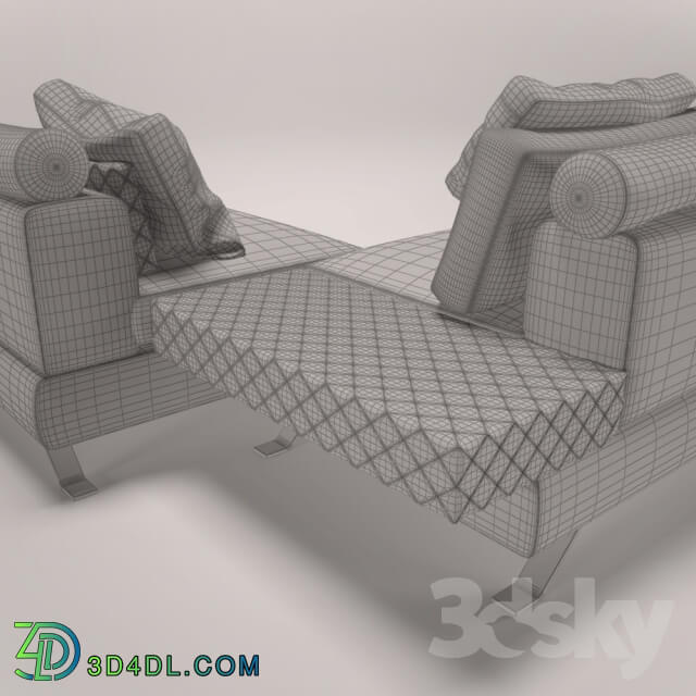Sofa - Modular sofa Bedding Atelier DayDream