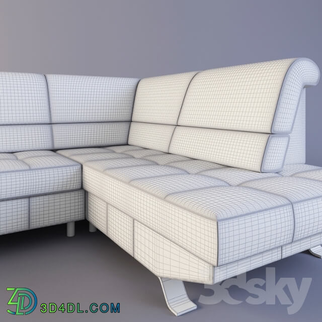 Sofa - Corner sofa Fashion OTM _ BK-3F