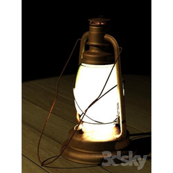 Table lamp - Kerosene lamp 