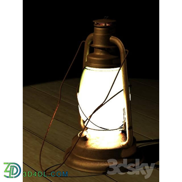 Table lamp - Kerosene lamp