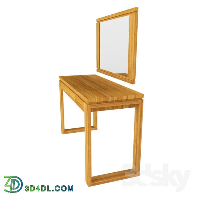 Table - Mirror for wall and toilet table _Bergen_