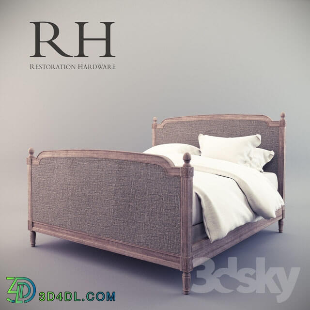 Bed - VIENNE CANED BED WITH FOOTBOARD