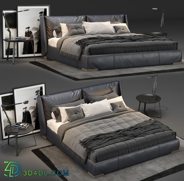 Bed - NATUZZI Fenice Bed