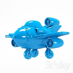 Toy - Cartoon airplane 