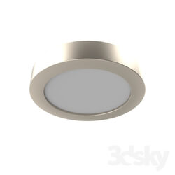 Spot light - 32442 LED ultrathin on the panel FUEVA 1_ 16_5W _LED_ 4000K_ Ø225_ nickel 