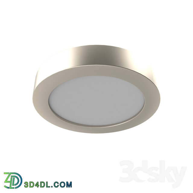 Spot light - 32442 LED ultrathin on the panel FUEVA 1_ 16_5W _LED_ 4000K_ Ø225_ nickel