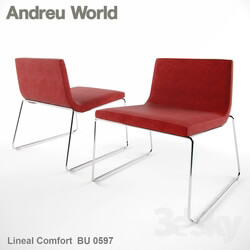 Arm chair - Andreu World Lineal Comfort BU 0597 