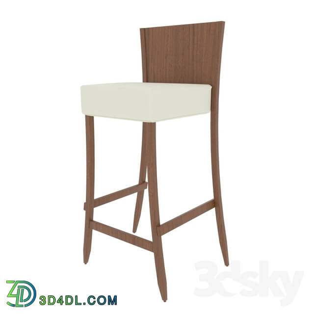 Chair - Modern Hotel Wooden Frame Bar Chair