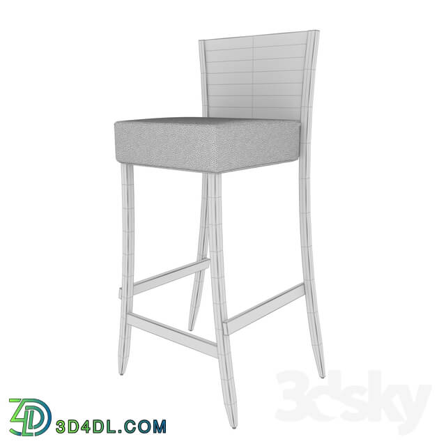 Chair - Modern Hotel Wooden Frame Bar Chair