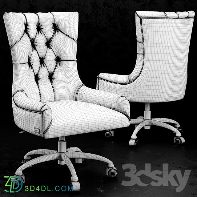 Arm chair - chair in office ITACA RUGIANO